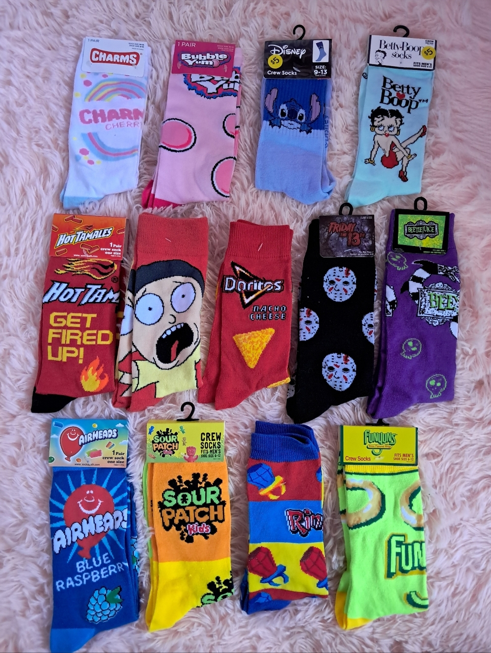 Fun Graphic Casual Socks-sold Seperately- Fits Most! (Updated To Show Current)